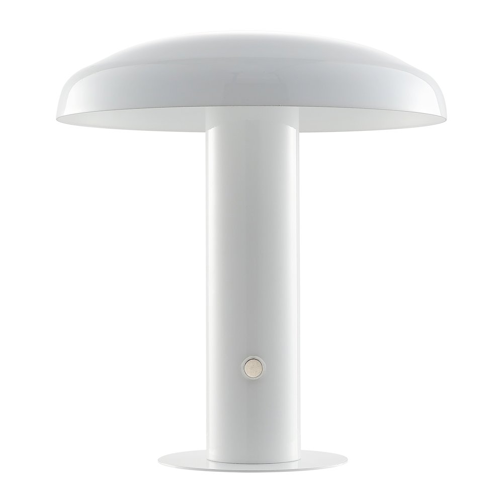Bohemian Rechargeablecordless Iron Integrated Led Mushroom Table Lamp. Picture 1