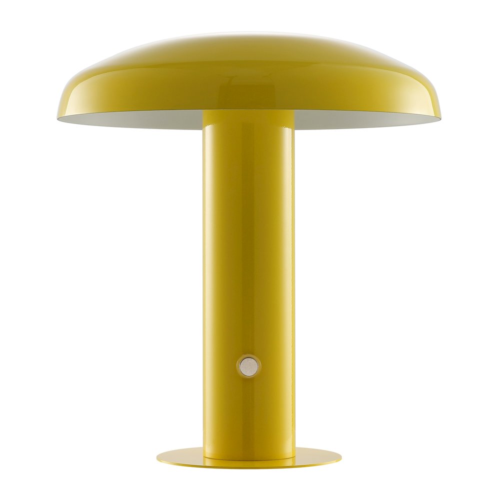 Bohemian Rechargeablecordless Iron Integrated Led Mushroom Table Lamp. Picture 1