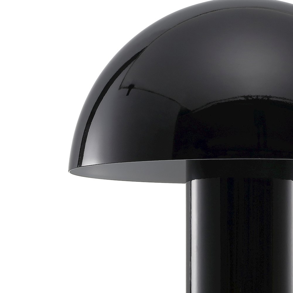 Bohemian Rechargeablecordless Iron Integrated Led Mushroom Table Lamp. Picture 2