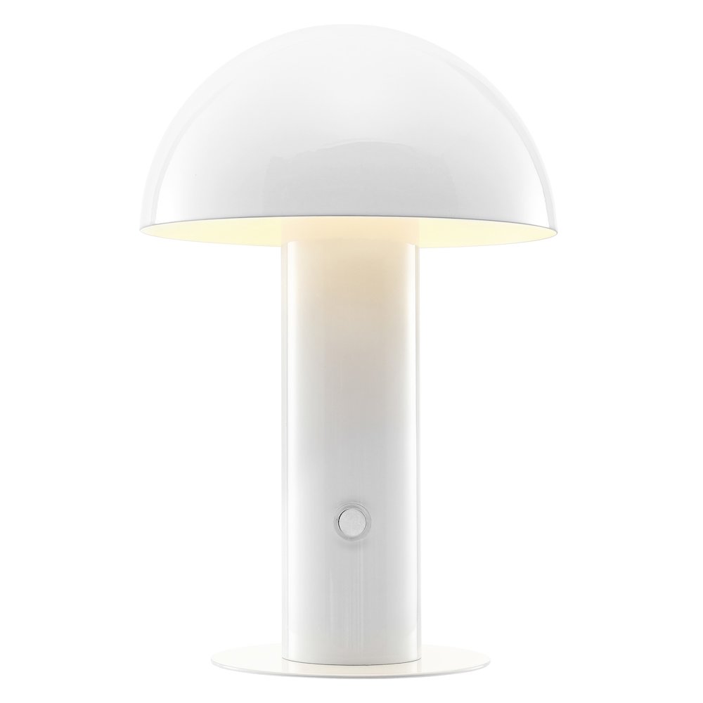 Bohemian Rechargeablecordless Iron Integrated Led Mushroom Table Lamp. Picture 7