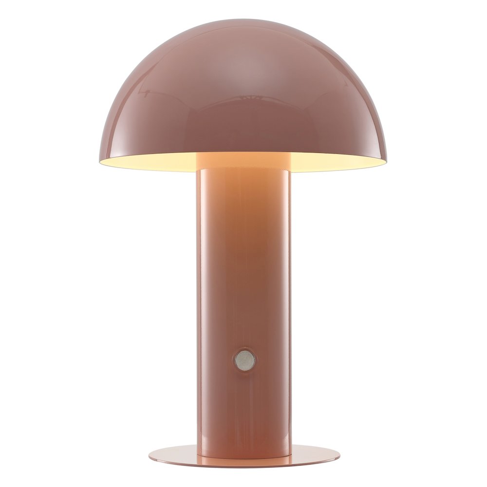 Bohemian Rechargeablecordless Iron Integrated Led Mushroom Table Lamp. Picture 7