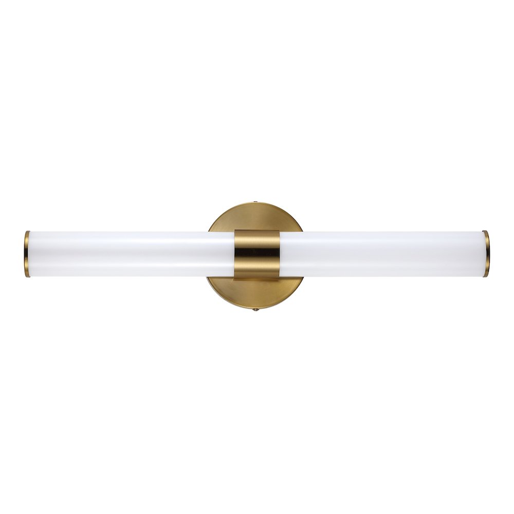 Brooks Industrial Mid Century Iron Integrated Led Vanity Light. Picture 5