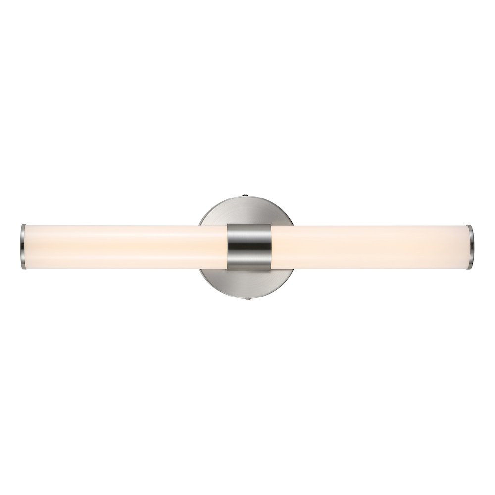 Brooks Industrial Mid Century Iron Integrated Led Vanity Light. Picture 1