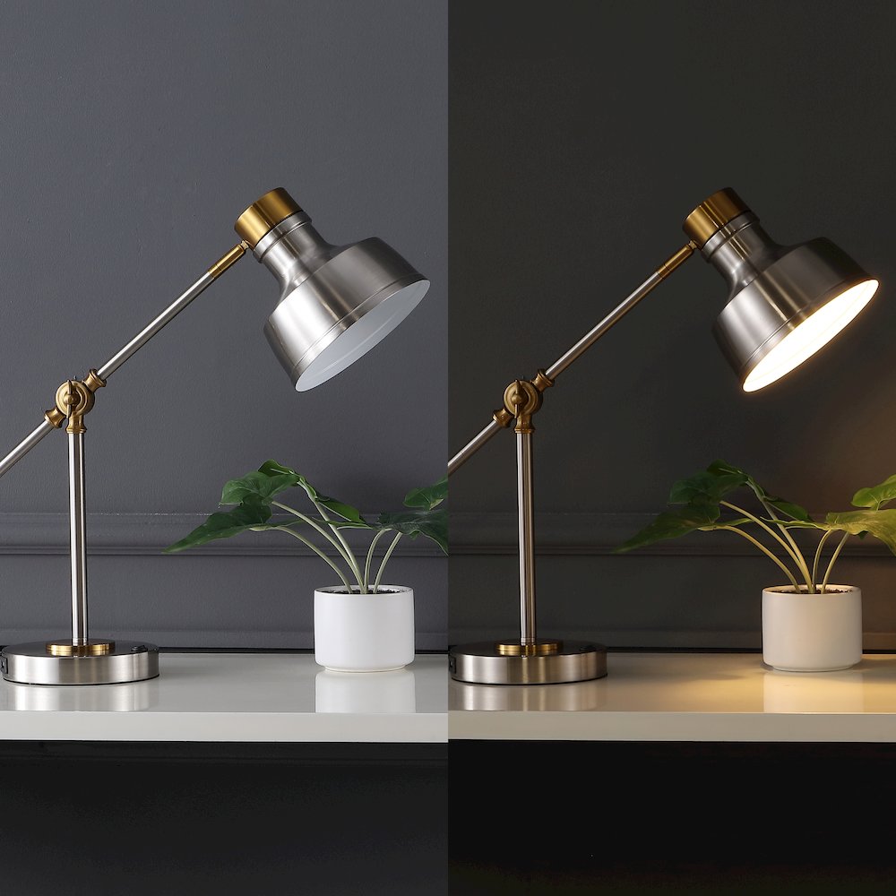 Allegra Classic Farmhouse Adjustable Cantilever Led Task Lamp. Picture 8