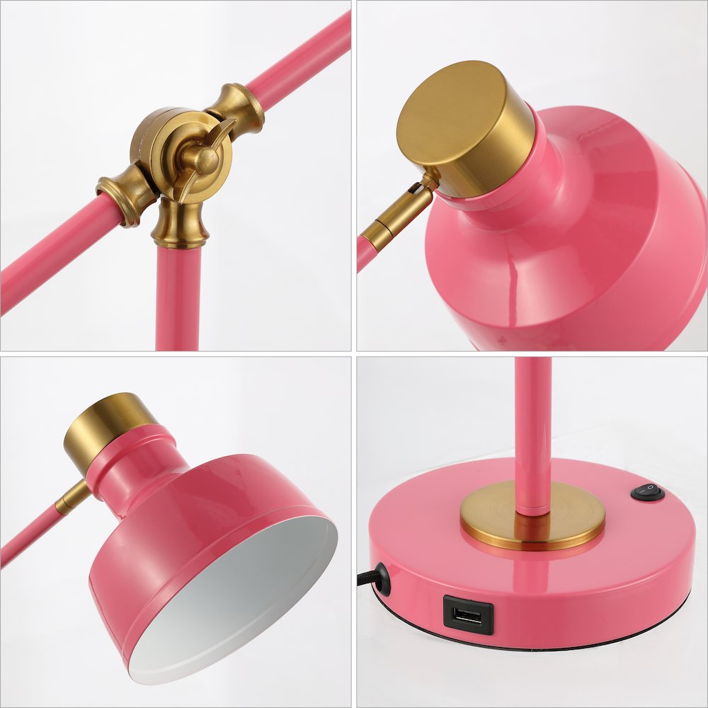 Allegra Classic Farmhouse Adjustable Cantilever Led Task Lamp. Picture 3