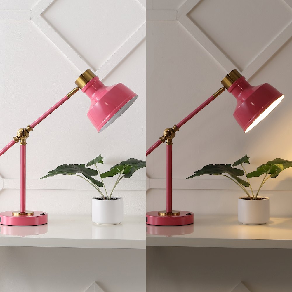 Allegra Classic Farmhouse Adjustable Cantilever Led Task Lamp. Picture 8