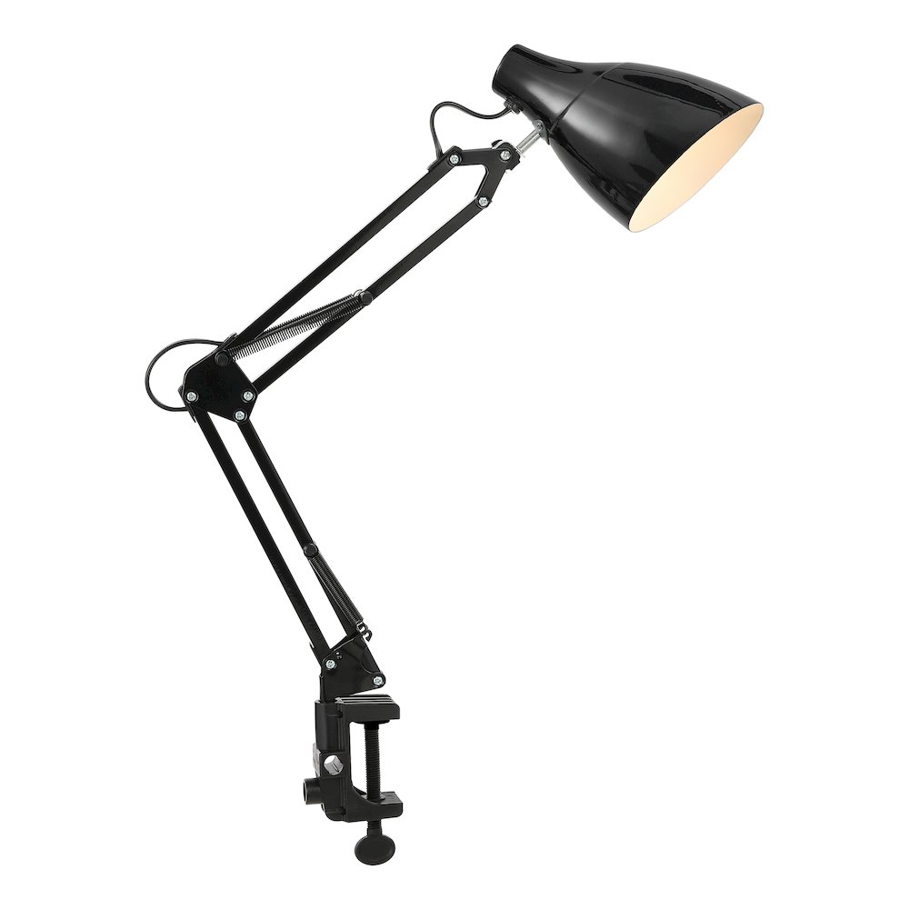 Odile Classic Industrial Adjustable Articulated Clamp On Led Task Lamp. Picture 4