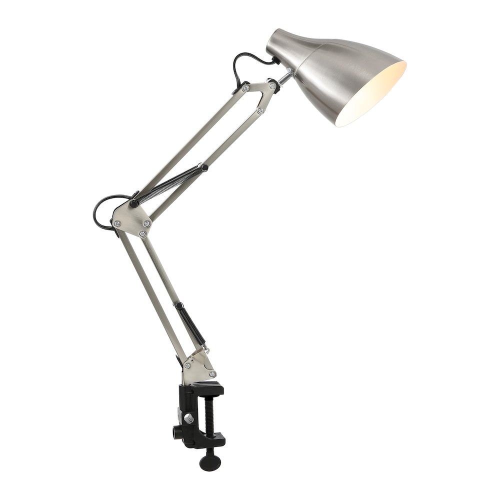 Odile Classic Industrial Adjustable Articulated Clamp On Led Task Lamp. Picture 4
