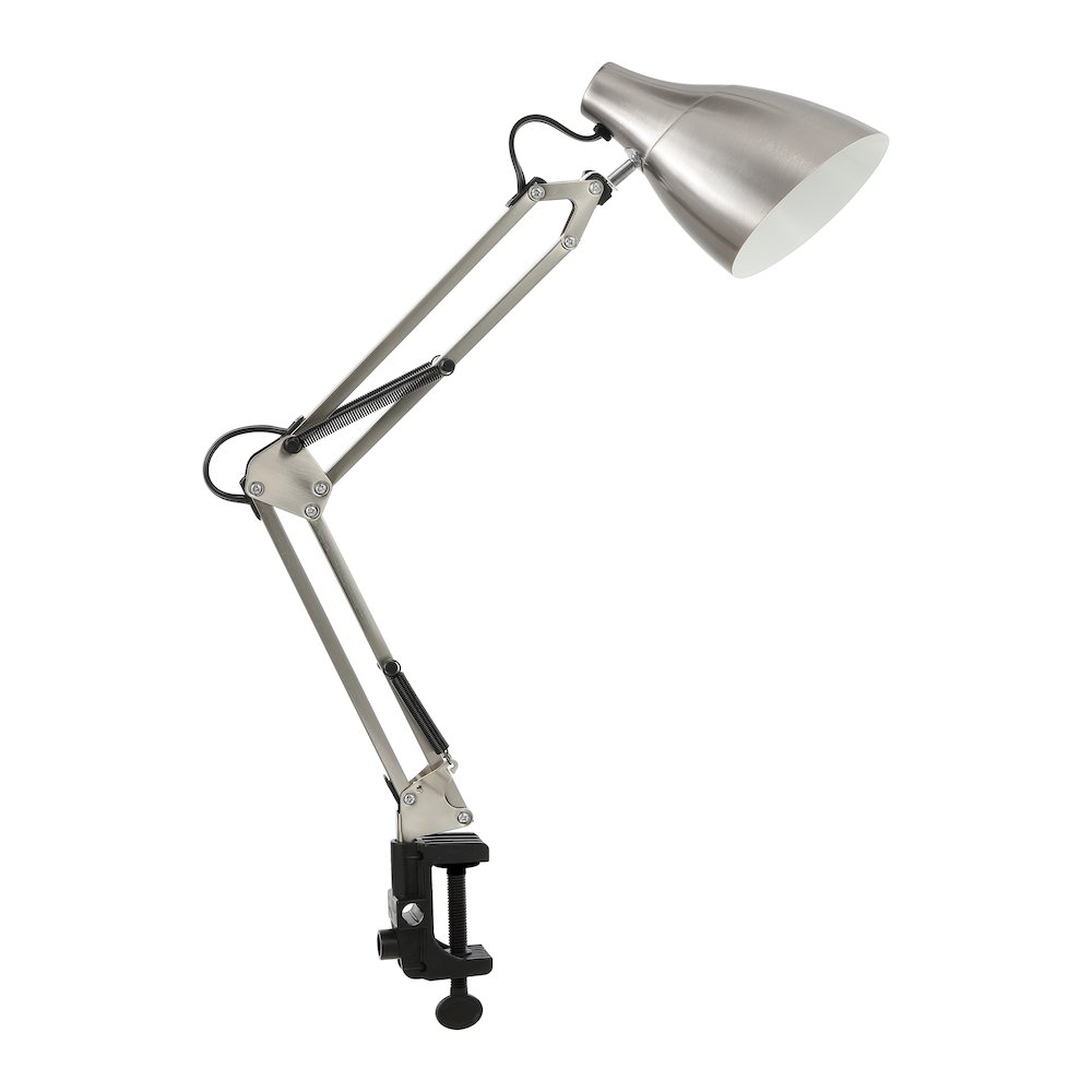 Odile Classic Industrial Adjustable Articulated Clamp On Led Task Lamp. Picture 1