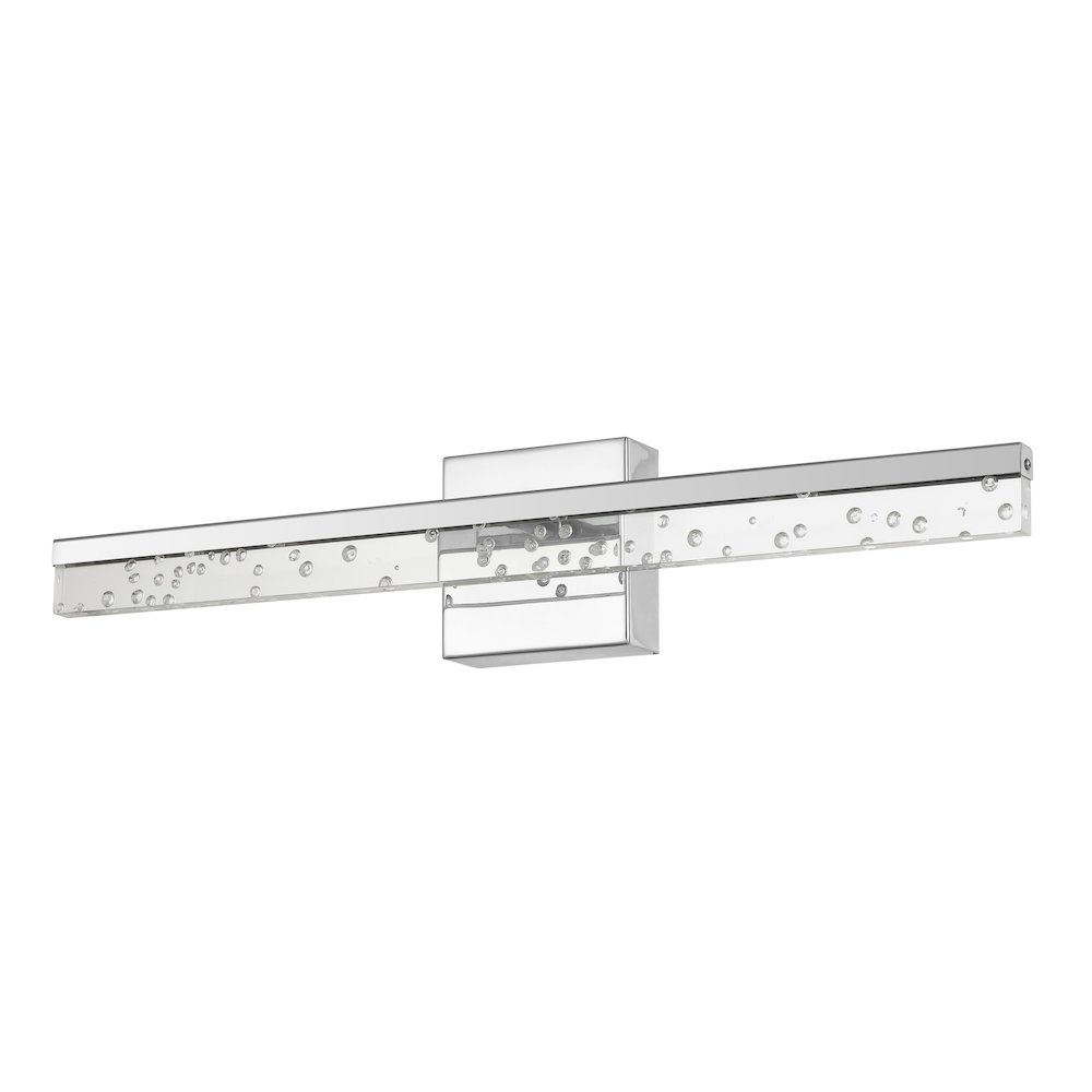 Mario Modern Contemporary Iron/Seeded Acrylic Integrated Led Vanity Light. Picture 5