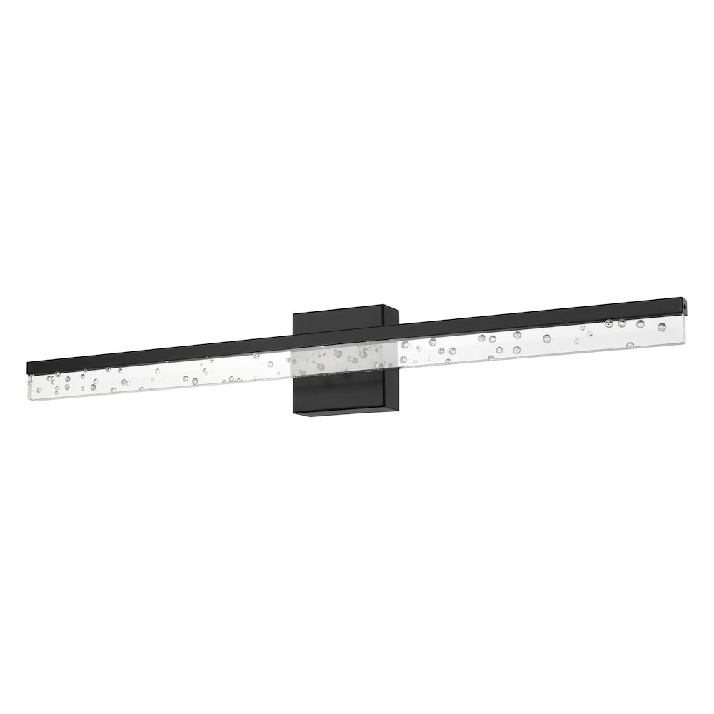 Mario Modern Contemporary Iron/Seeded Acrylic Integrated Led Vanity Light. Picture 5