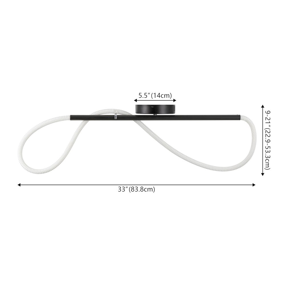 Contemporary Minimalist 360 Adjustable Silicone Neon Rope Dimmable Linear. Picture 3