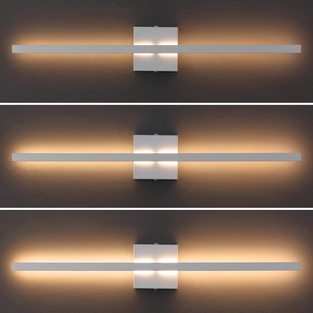Indoor/Outdoor Metal 350-Degree Rotatable Dimmable Integrated LED Wall Sconce. Picture 3