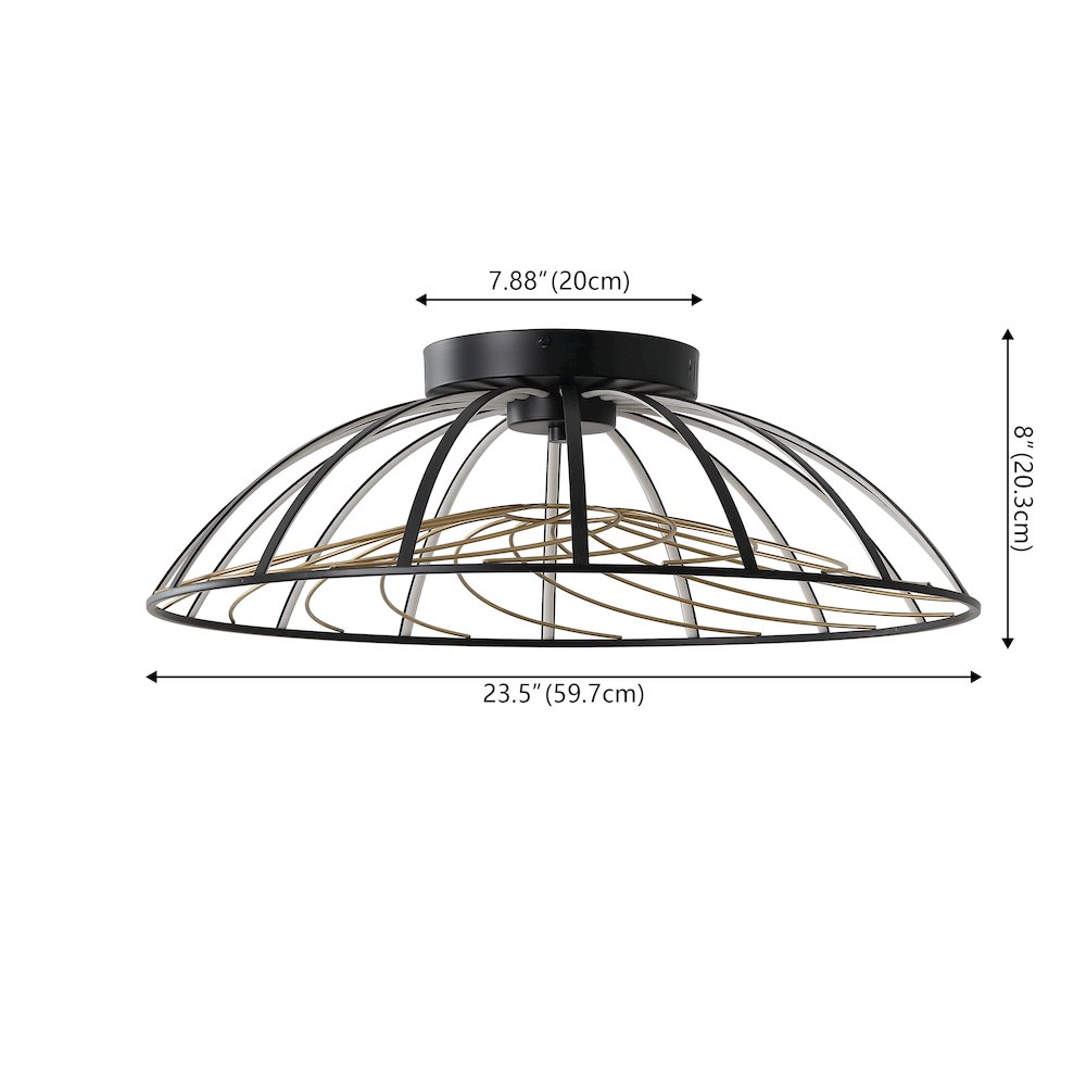 Contemporary Adjustable Silicone Rope Metal Dimmable Integrated LED Chandelier. Picture 1