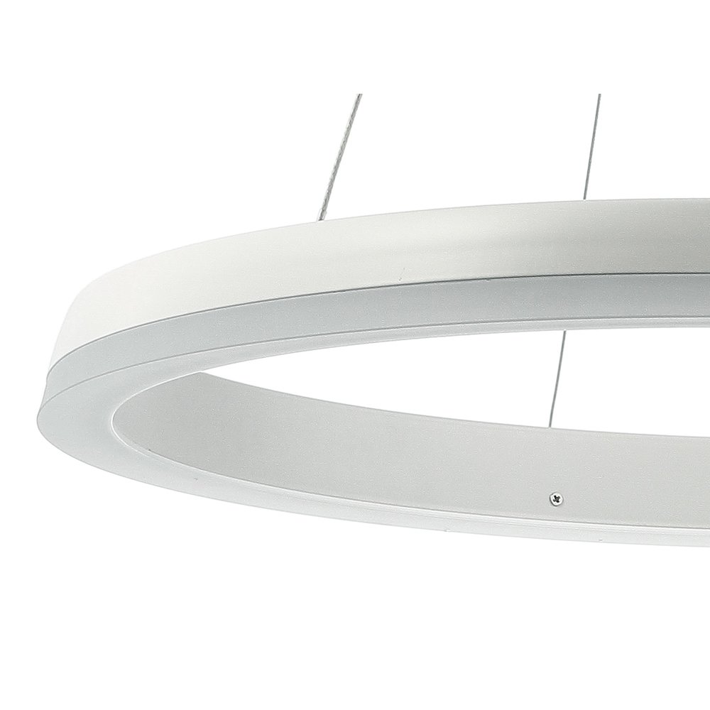 Baxter Modern Contemporary Aluminum Integrated Led Hoop Pendant. Picture 5