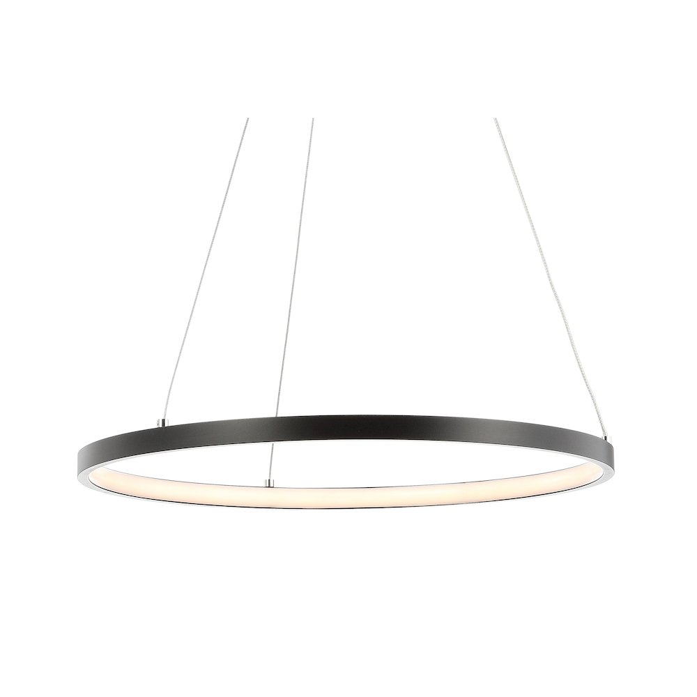 Brice Modern Contemporary Iron Integrated Led Pendant. Picture 11