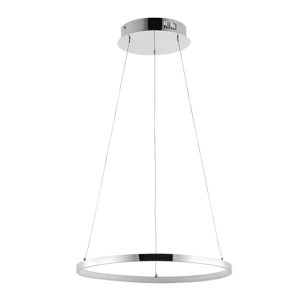 Brice Modern Contemporary Iron Integrated Led Pendant. Picture 1