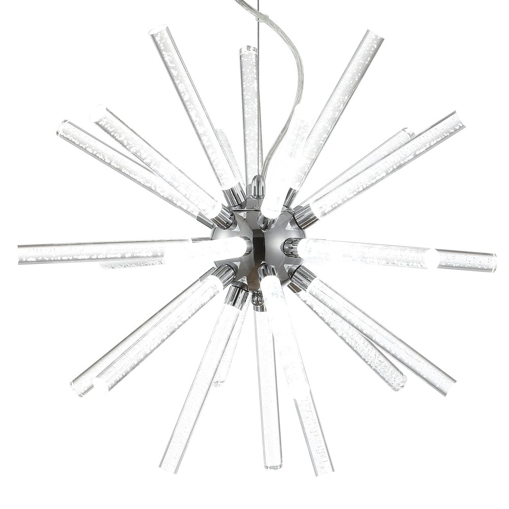 Soyuz Adjustable Integrated Led Starburst Metala/Crylic Pendant. Picture 7