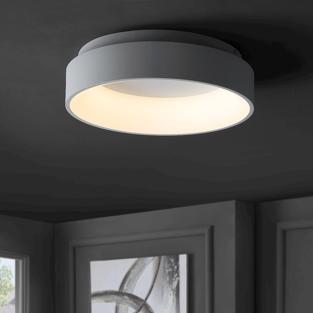 Ring Integrated Led Flush Mount Ceiling Light. Picture 4