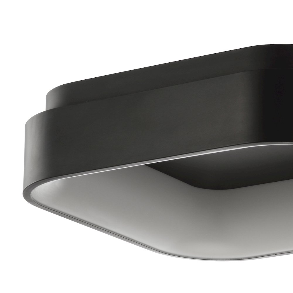 Rafael Integrated Led Metal Flush Mount Ceiling Light. Picture 3