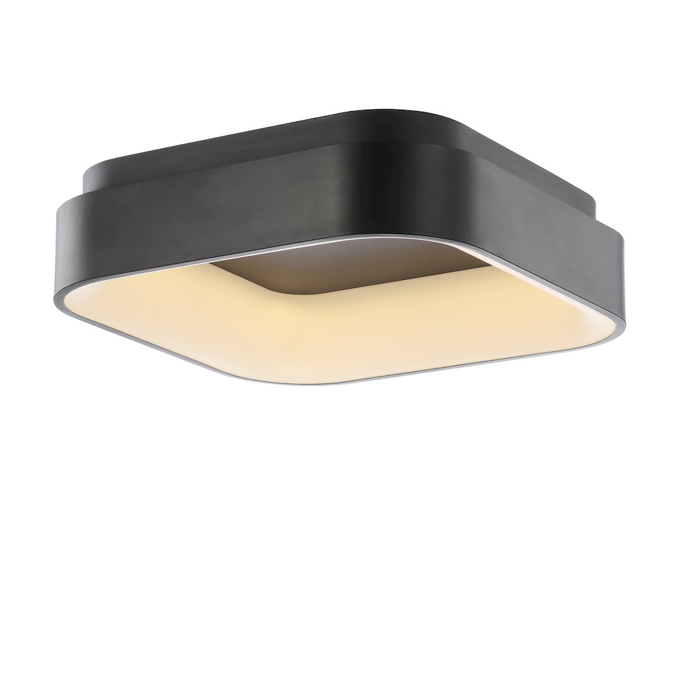 Rafael Integrated Led Metal Flush Mount Ceiling Light. Picture 1