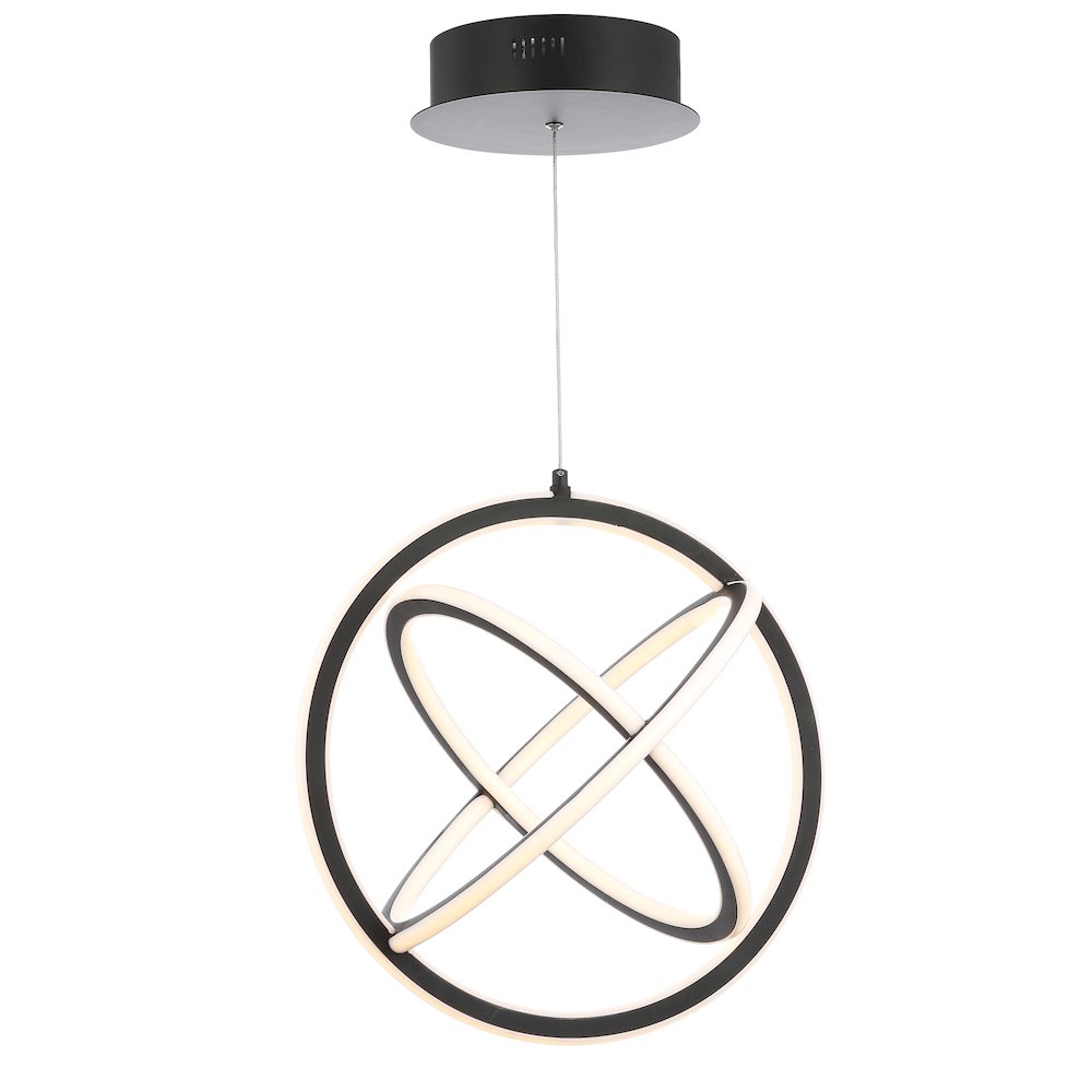 Orbit Adjustable Integrated Led Metal Pendant. Picture 1