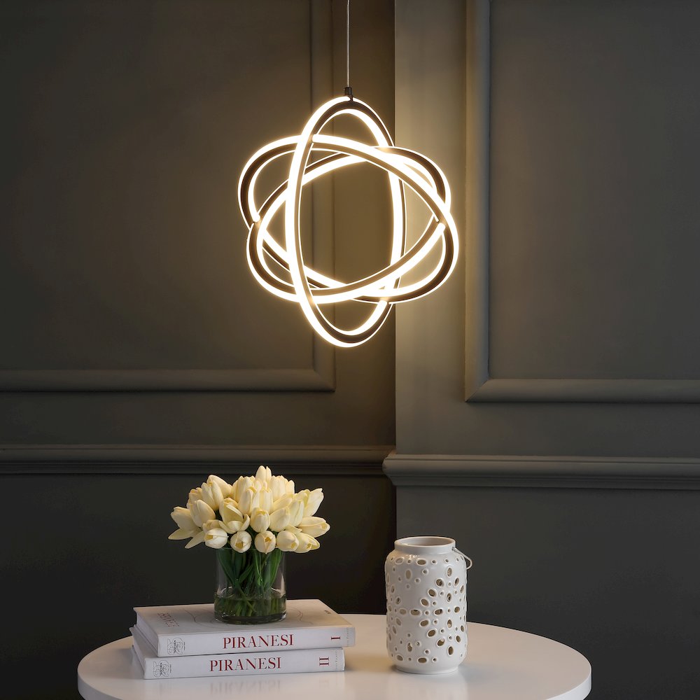 Orbit Adjustable Integrated Led Metal Pendant. Picture 6