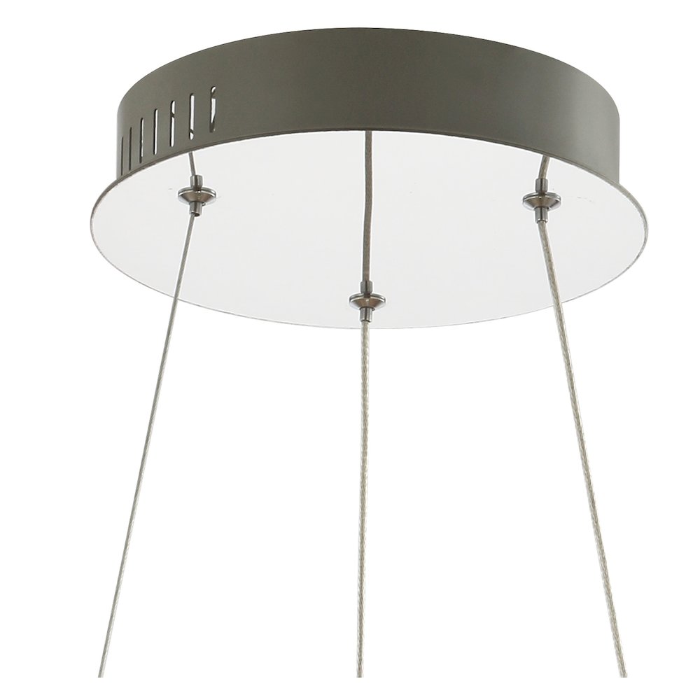 Reese Adjustable Integrated Led Metal/Crystal Pendant Pendant. Picture 6