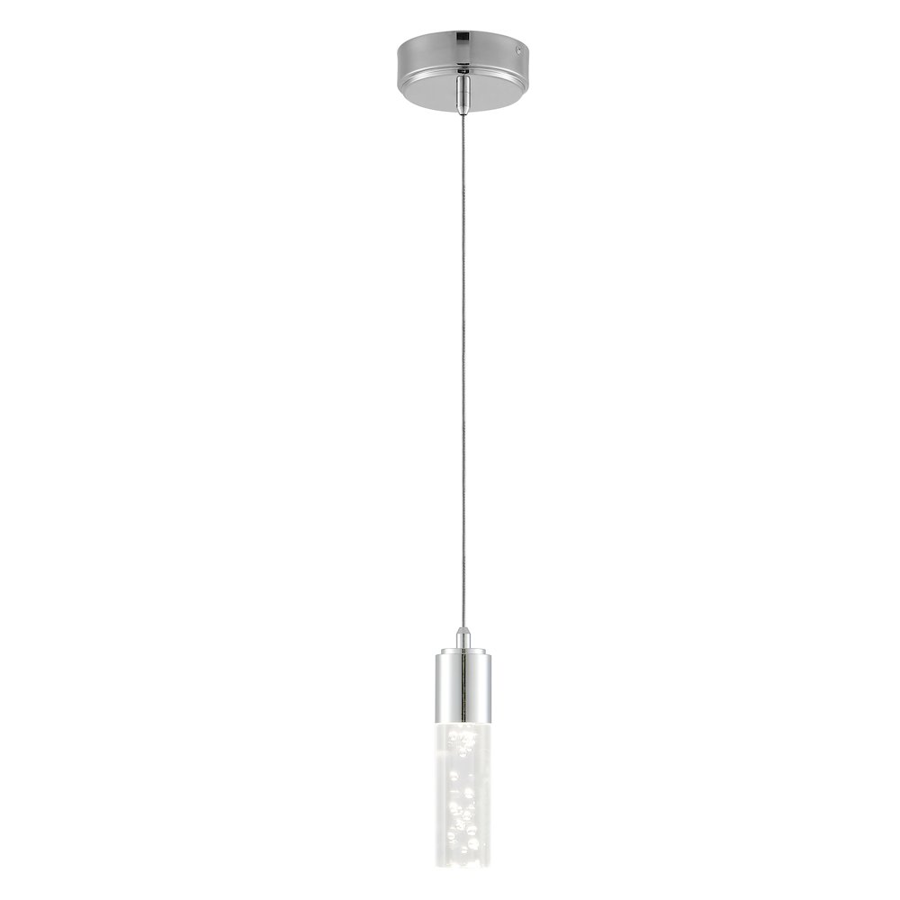 Bolha Bubble Acryliciron Modern Minimalist Integrated Led Pendant. Picture 1