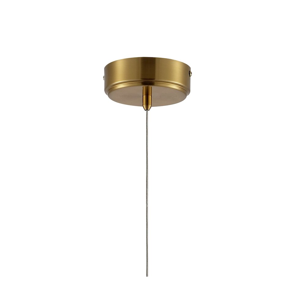 Bolha Bubble Acryliciron Modern Minimalist Integrated Led Pendant. Picture 5