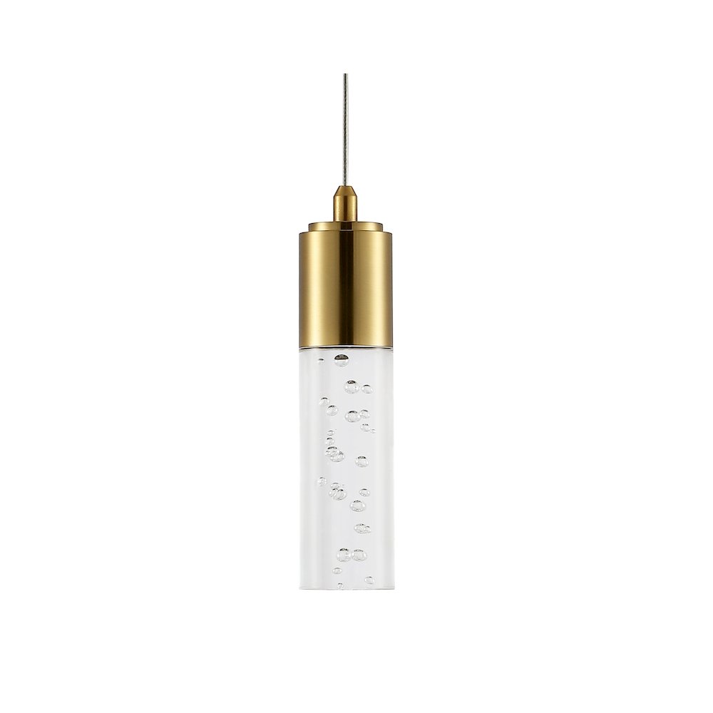 Bolha Bubble Acryliciron Modern Minimalist Integrated Led Pendant. Picture 4