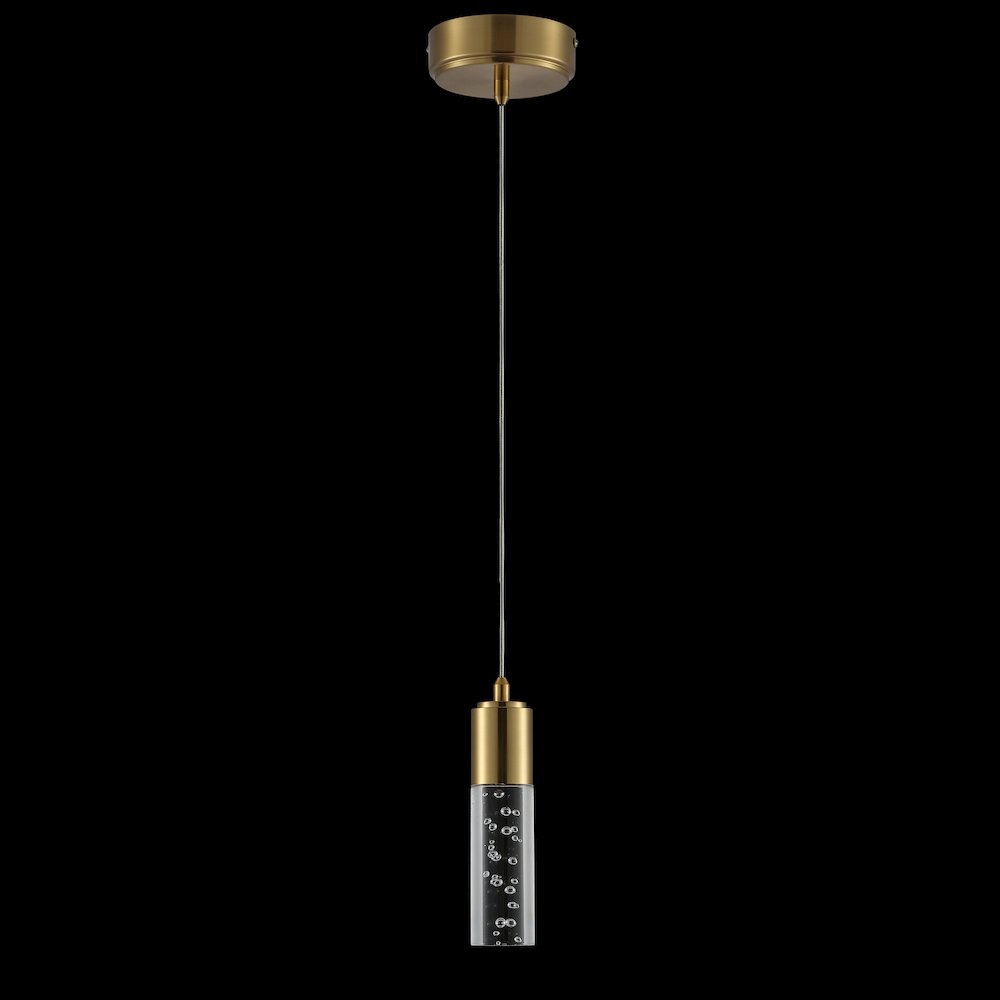 Bolha Bubble Acryliciron Modern Minimalist Integrated Led Pendant. Picture 3