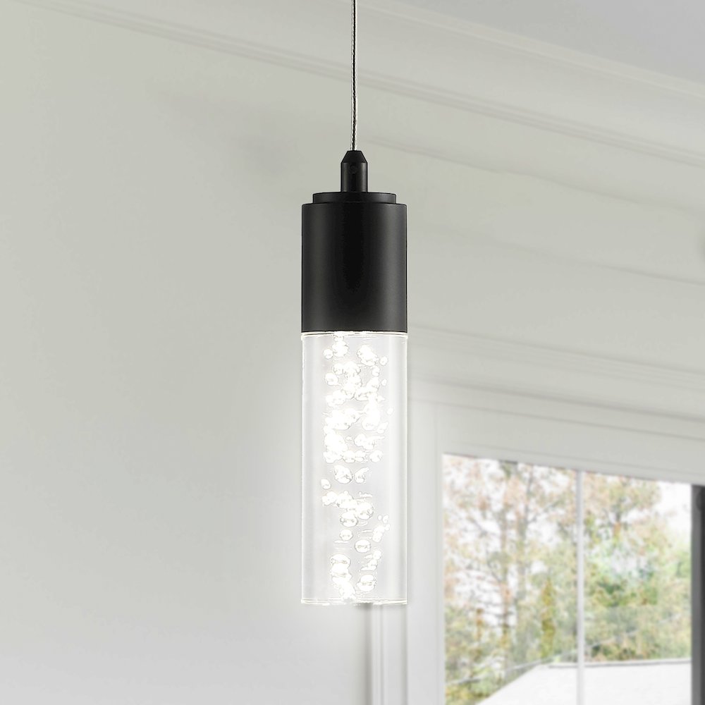 Bolha Bubble Acryliciron Modern Minimalist Integrated Led Pendant. Picture 10