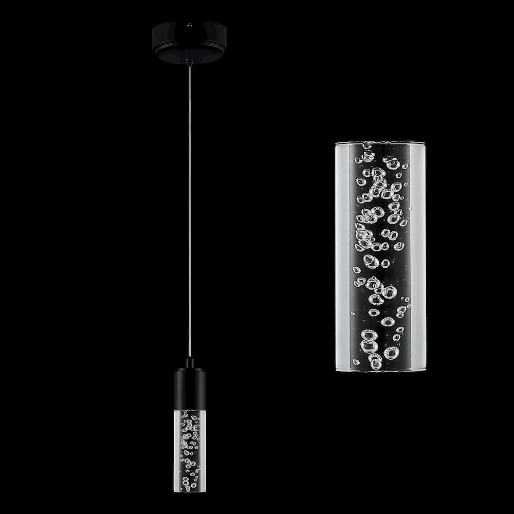 Bolha Bubble Acryliciron Modern Minimalist Integrated Led Pendant. Picture 6