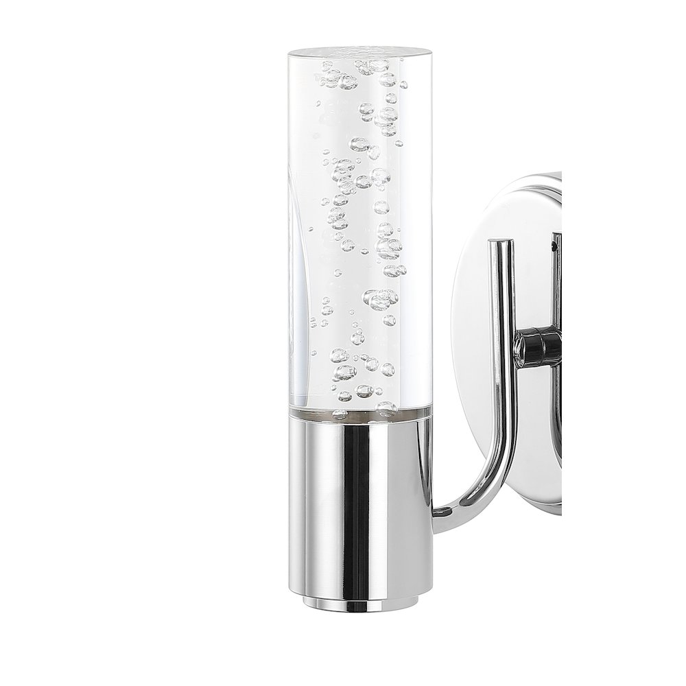 Bolha Minimalist Modern Bubble Acrylic/Iron Integrated Led Vanity Light. Picture 5
