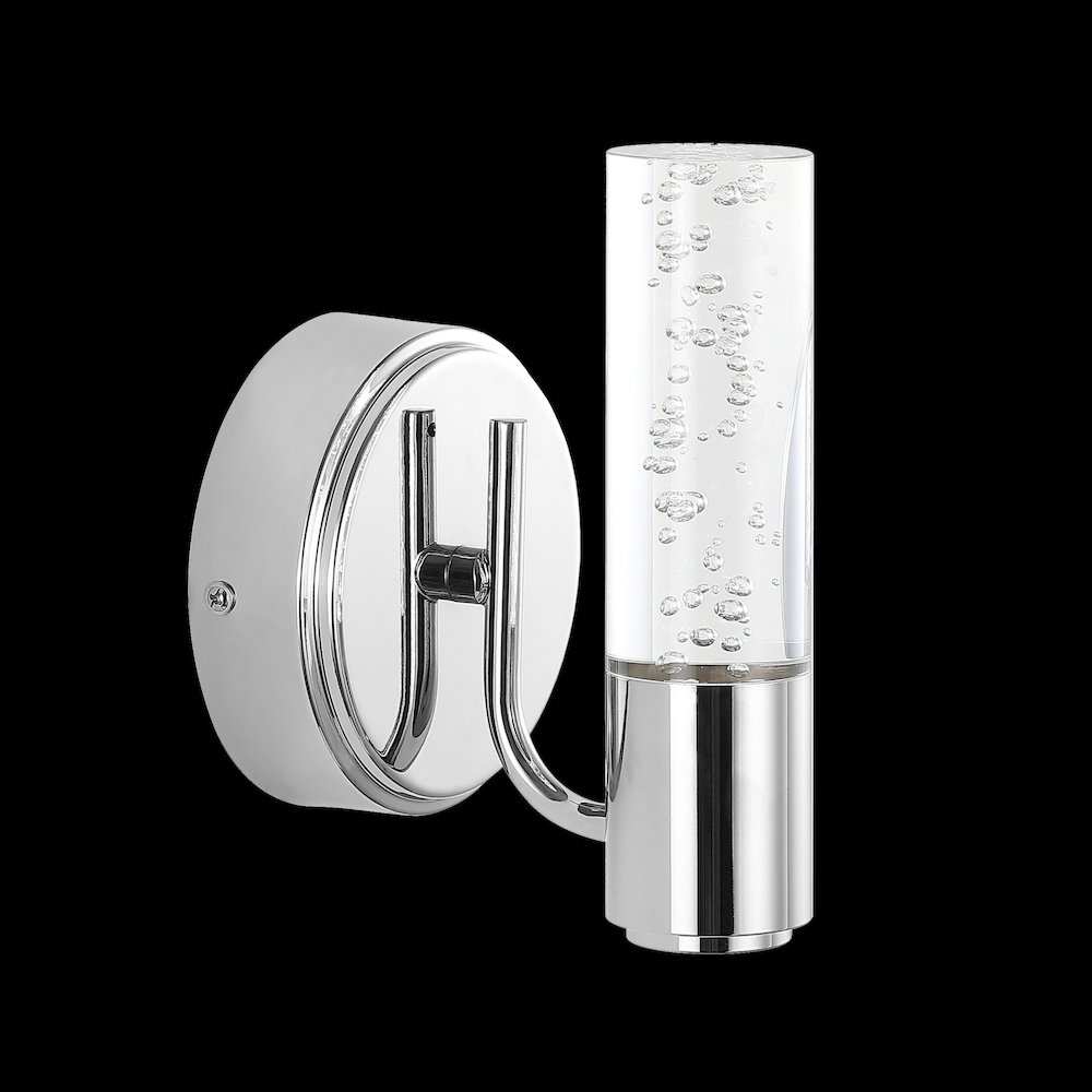 Bolha Minimalist Modern Bubble Acrylic/Iron Integrated Led Vanity Light. Picture 4