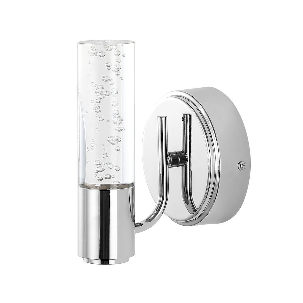 Bolha Minimalist Modern Bubble Acrylic/Iron Integrated Led Vanity Light. Picture 2