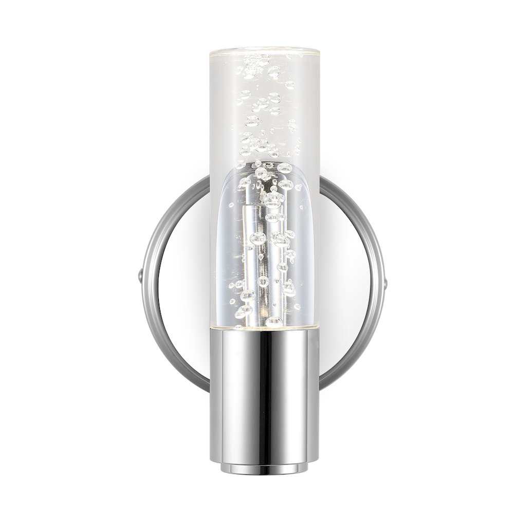 Bolha Minimalist Modern Bubble Acrylic/Iron Integrated Led Vanity Light. Picture 7