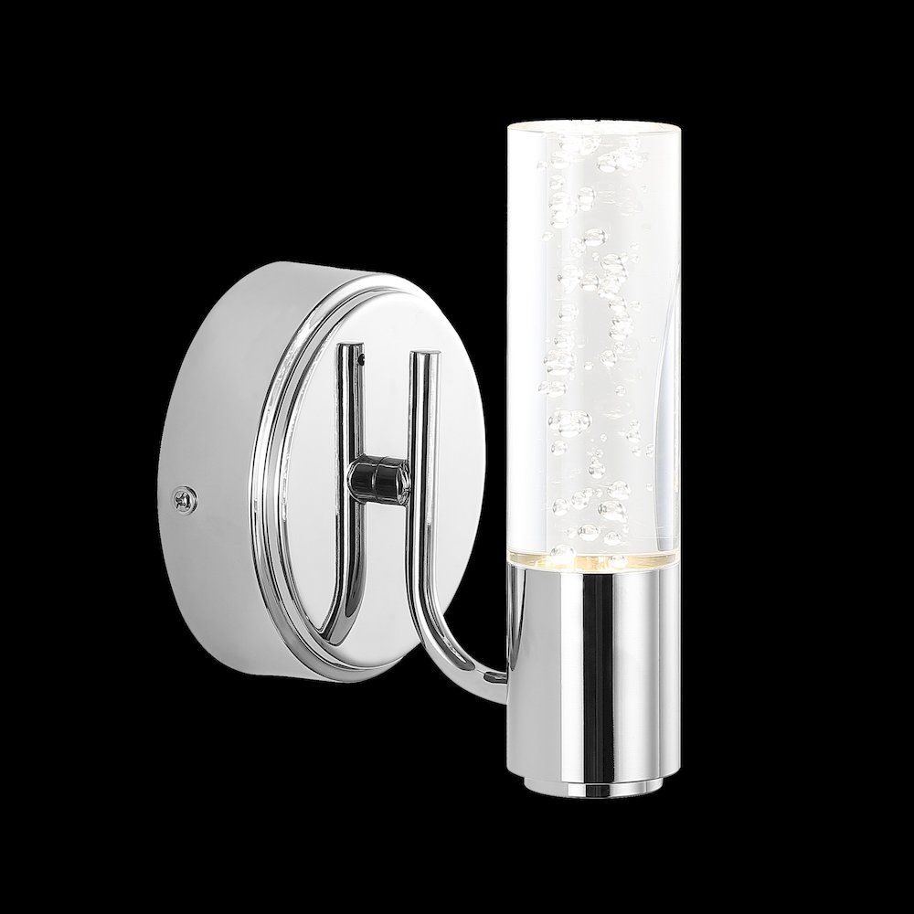 Bolha Minimalist Modern Bubble Acrylic/Iron Integrated Led Vanity Light. Picture 3