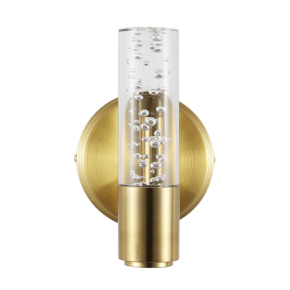 Bolha Minimalist Modern Bubble Acrylic/Iron Integrated Led Vanity Light. Picture 8