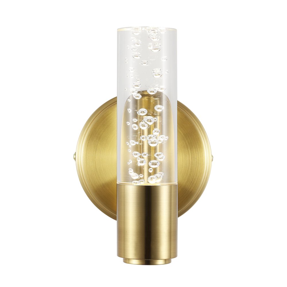 Bolha Minimalist Modern Bubble Acrylic/Iron Integrated Led Vanity Light. Picture 7