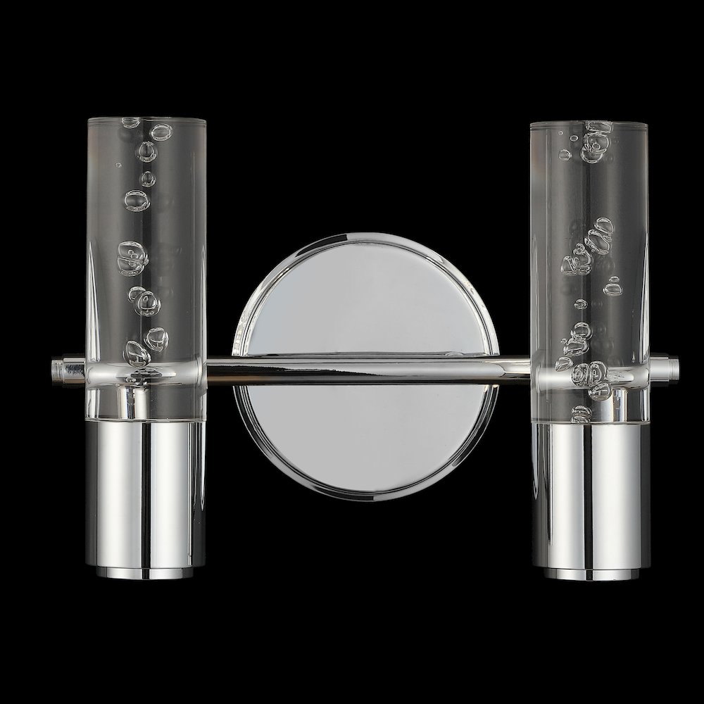 Bolha Minimalist Modern Bubble Acrylic/Iron Integrated Led Vanity Light. Picture 2