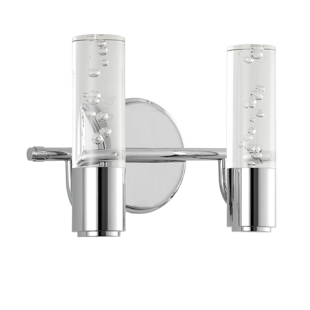 Bolha Minimalist Modern Bubble Acrylic/Iron Integrated Led Vanity Light. Picture 6