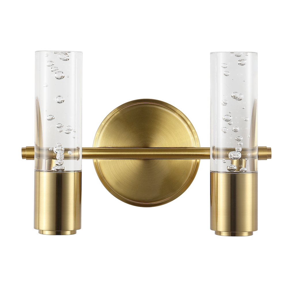 Bolha Minimalist Modern Bubble Acrylic/Iron Integrated Led Vanity Light. Picture 2