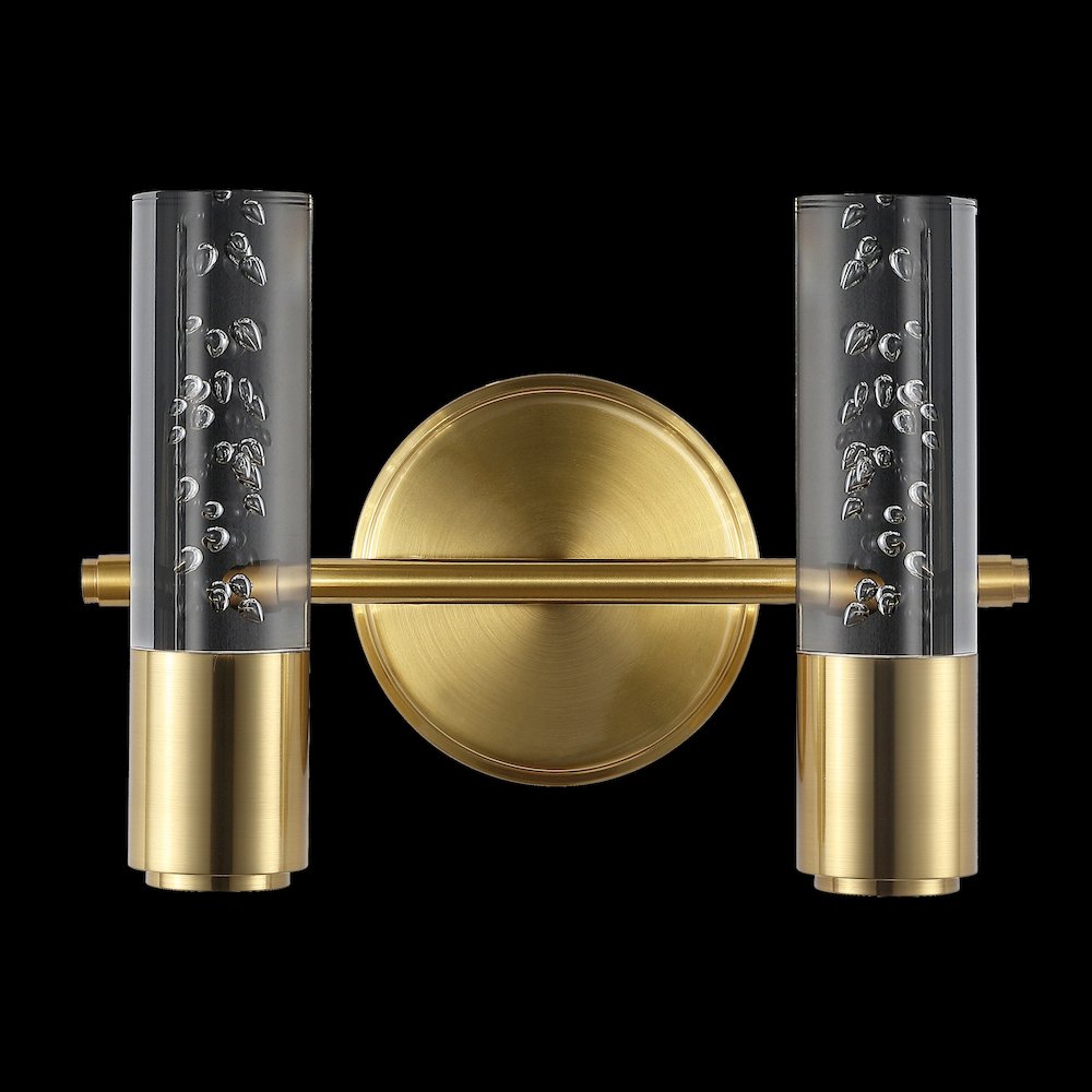 Bolha Minimalist Modern Bubble Acrylic/Iron Integrated Led Vanity Light. Picture 4