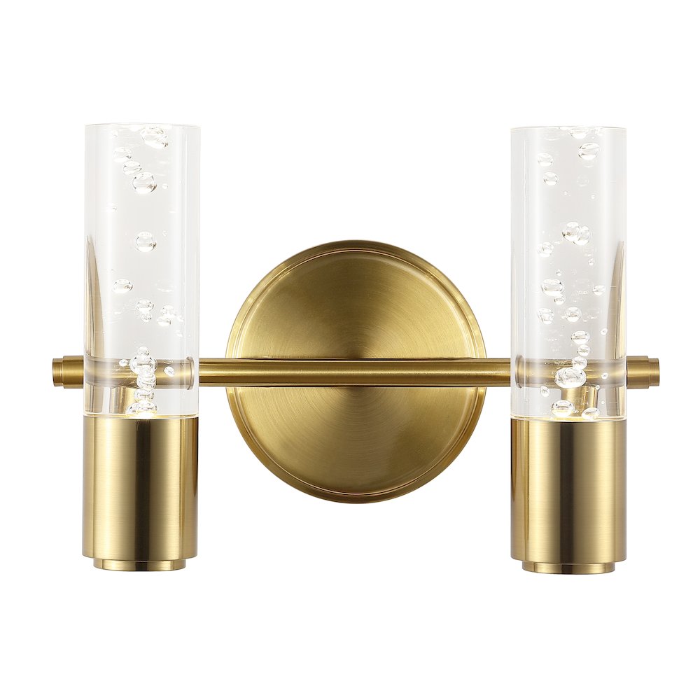 Bolha Minimalist Modern Bubble Acrylic/Iron Integrated Led Vanity Light. Picture 1