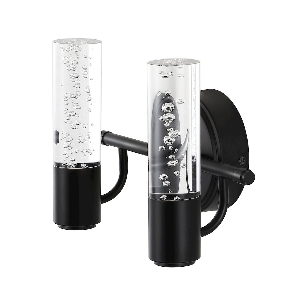 Bolha Minimalist Modern Bubble Acrylic/Iron Integrated Led Vanity Light. Picture 8