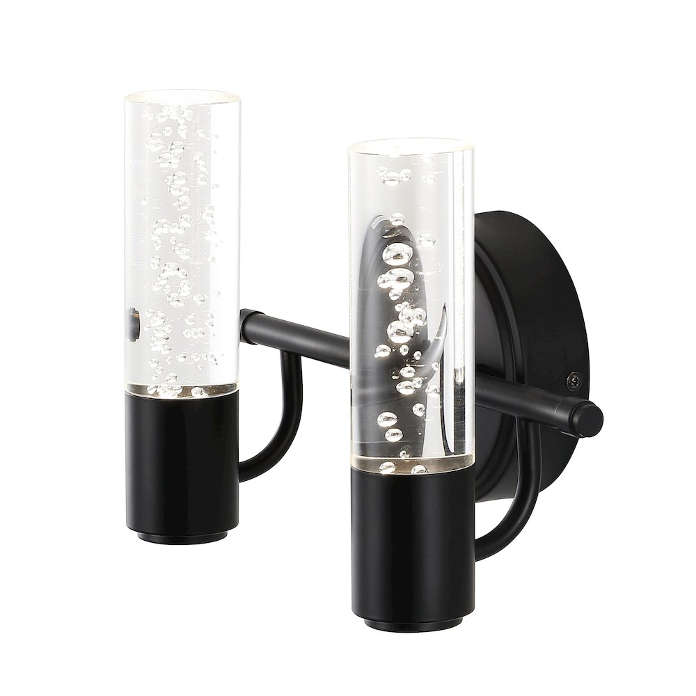 Bolha Minimalist Modern Bubble Acrylic/Iron Integrated Led Vanity Light. Picture 7