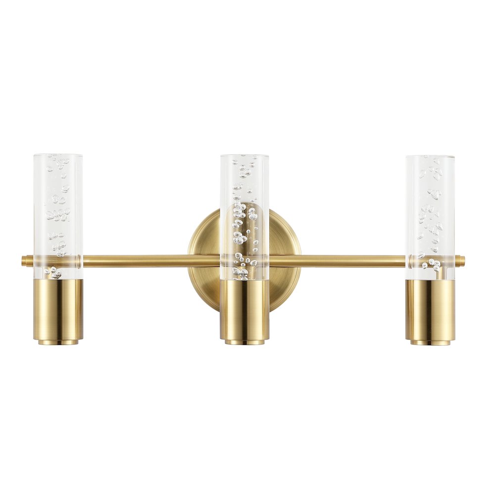 Bolha Minimalist Modern Bubble Acrylic/Iron Integrated Led Vanity Light. Picture 1