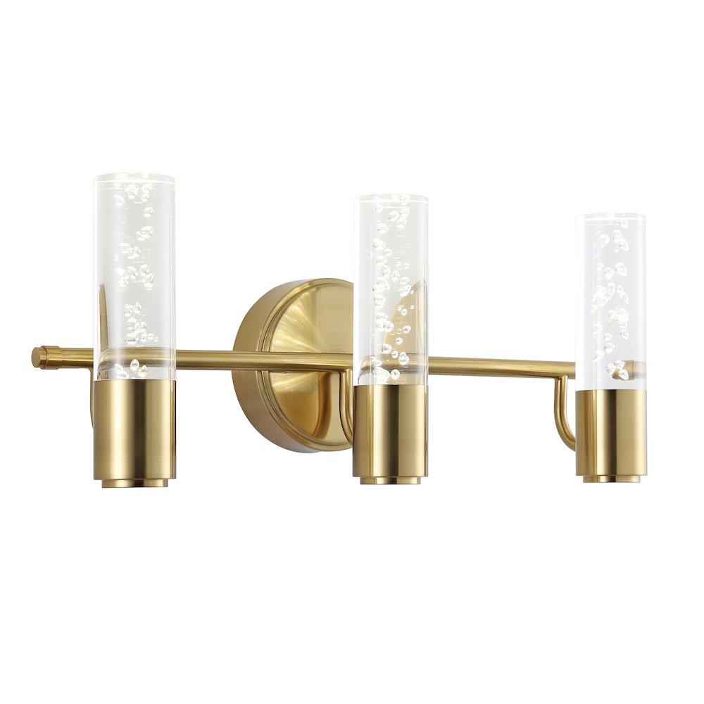 Bolha Minimalist Modern Bubble Acrylic/Iron Integrated Led Vanity Light. Picture 5